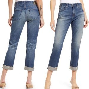 AG Jean Ex-Boyfriend Slouchy w/ Raw hem. BG